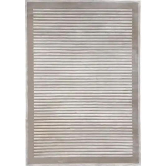Belgrade Natural Striped Rug - Rugs