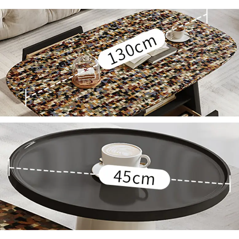 Bennett Nesting Coffee Table Set Wood