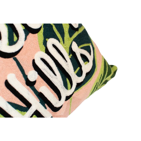 Beverly Hills Needlepoint Cushion - Cushion