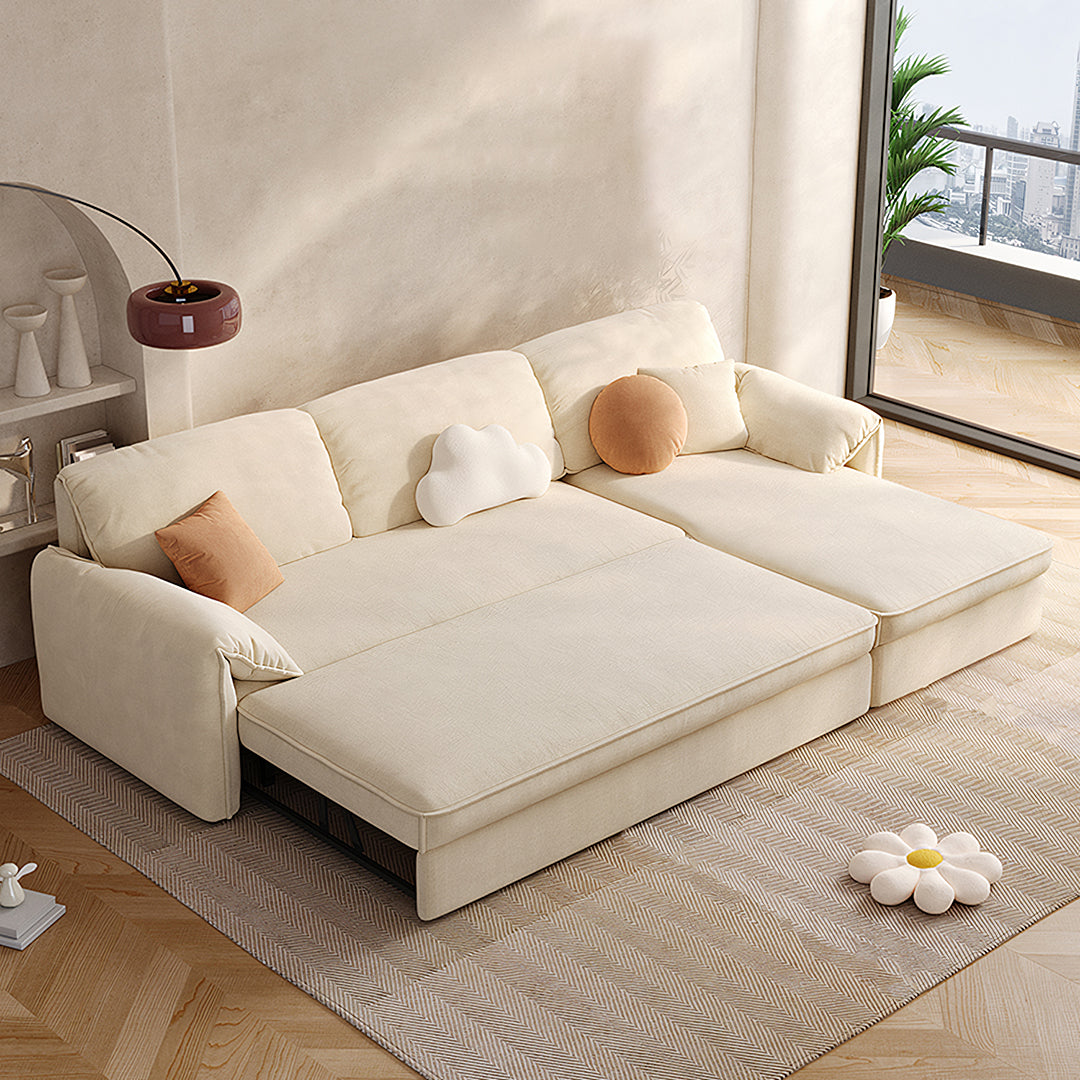 Bhatnagar Three Seater Corner Sofa Bed With Storage