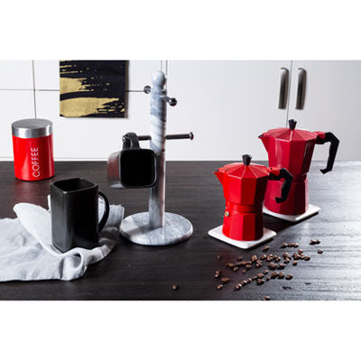 Black Text Mug