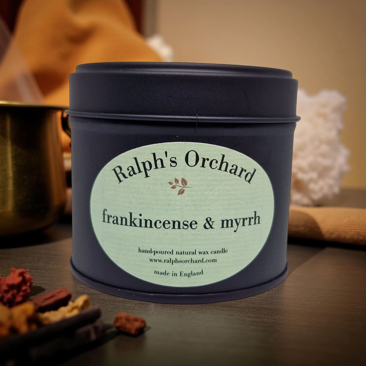 Matte Black Classic Candle