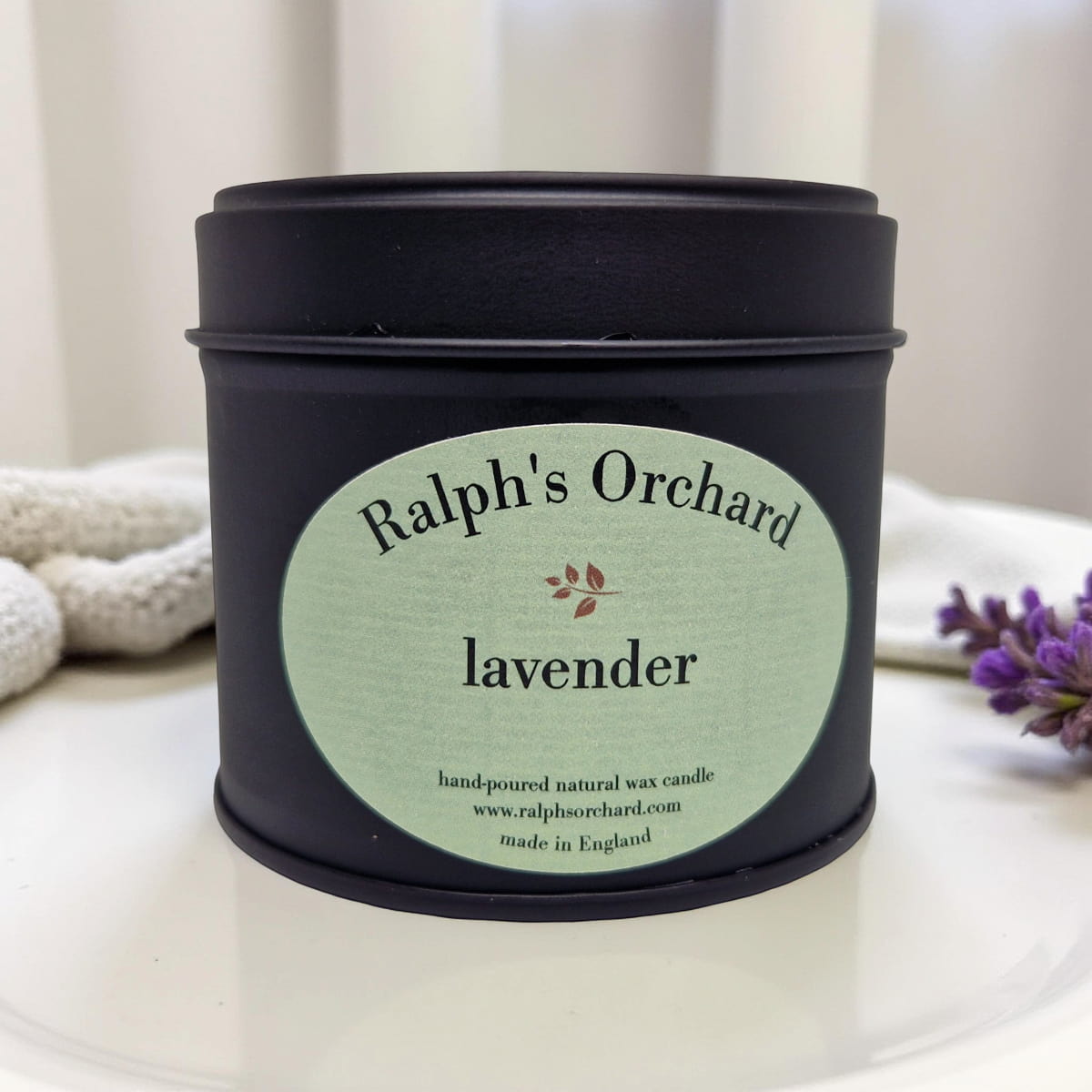 Matte Black Classic Candle