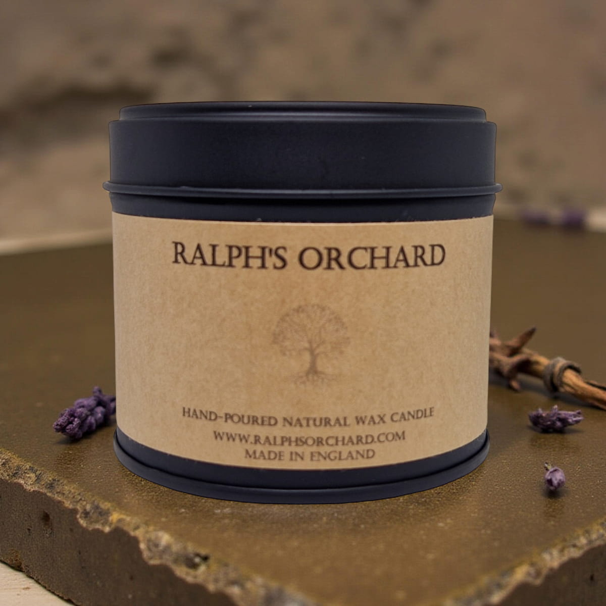 Unscented Natural Wax Candles