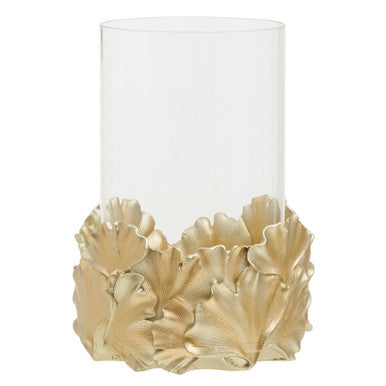 Boho Ginkgo Candle Holder