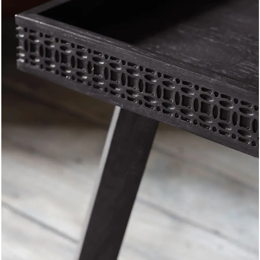 Boho Med - black coffee table - coffee table