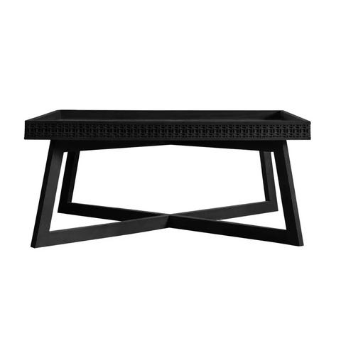 Boho Med - black coffee table - coffee table