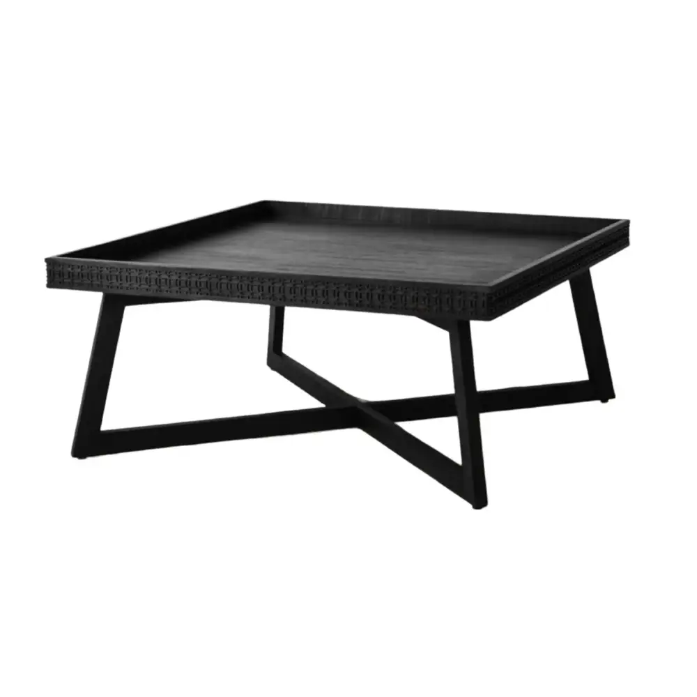 Boho Med - black coffee table - coffee table