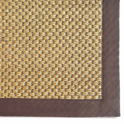 Bordered Natural Non-Slip Sisal Rug - Rugs