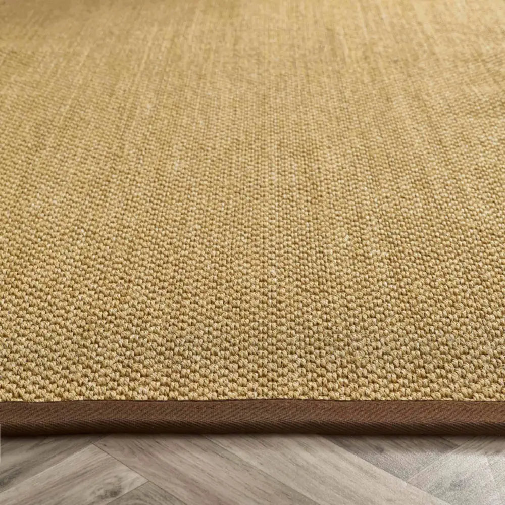 Bordered Natural Non-Slip Sisal Rug - Rugs