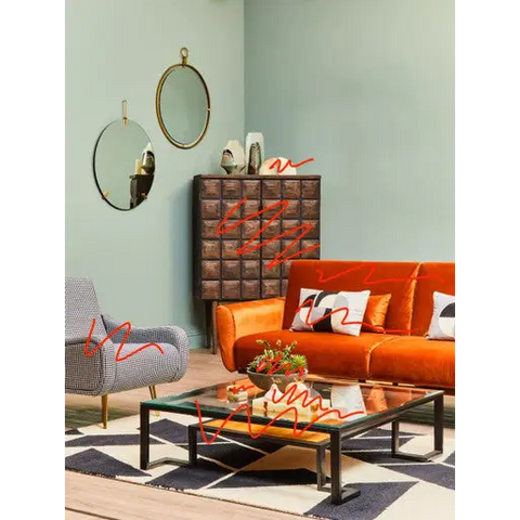 Bosie Milana Large Black and White Geometric Rug - home-textiles