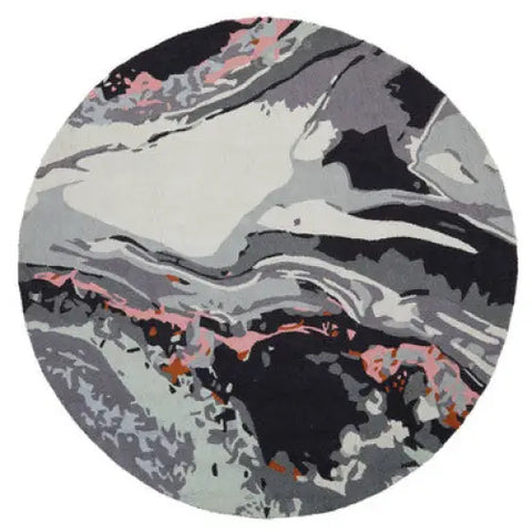 Bosie Moyo Round Rug - home-textiles