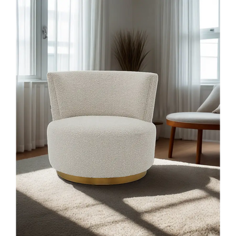 Boucle Lounge Chair - Arm Chair