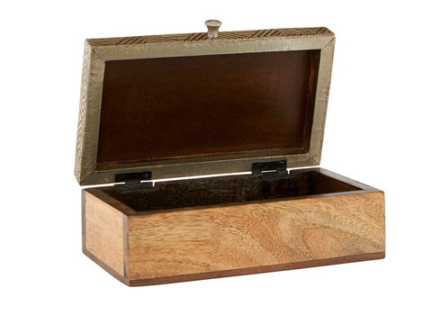 Bowerbird Tribal Small Trinket Box