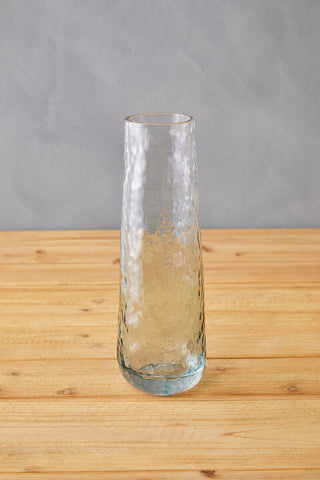Brock Small Blue Ombre Glass Vase