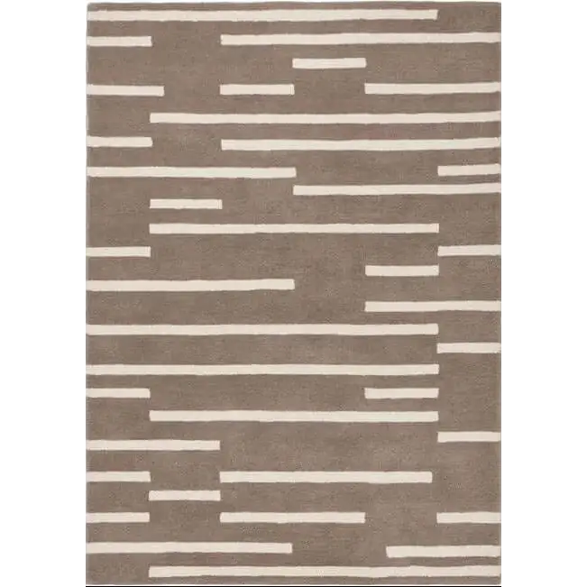 Broken Stripe Wool Rug - 80X150 cm - Rugs