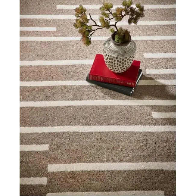 Broken Stripe Wool Rug - Rugs