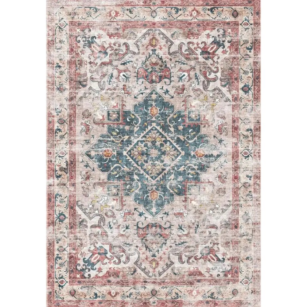 Buram Vintage Washable Rug - 120X160 cm - Rugs