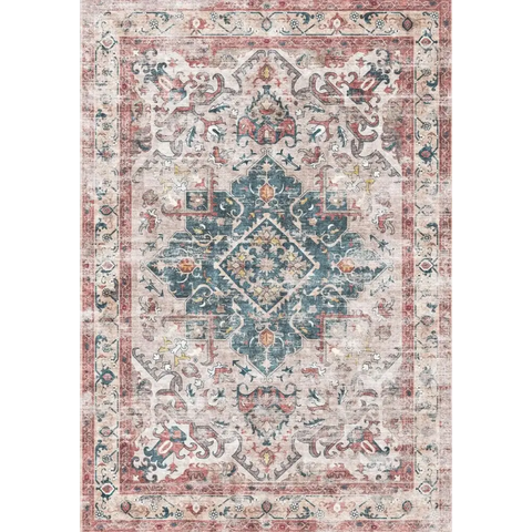 Buram Vintage Washable Rug - 120X160 cm - Rugs