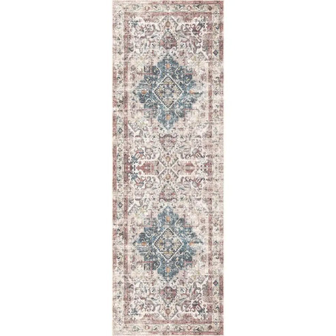 Buram Vintage Washable Rug - 60X180 cm - Rugs