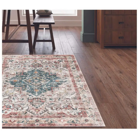 Buram Vintage Washable Rug - Rugs