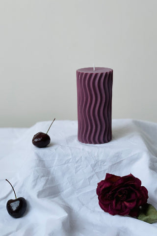 Sculpted Pillar Candles