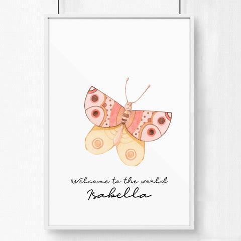 Wall decor for childrens rooms - Butterfly wall art