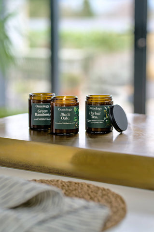 Black Oak Scented Small Jar Candle