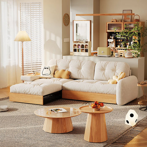 Caballero Three Seater Corner Sofa Bed, Three Seater Sofa, Leathaire