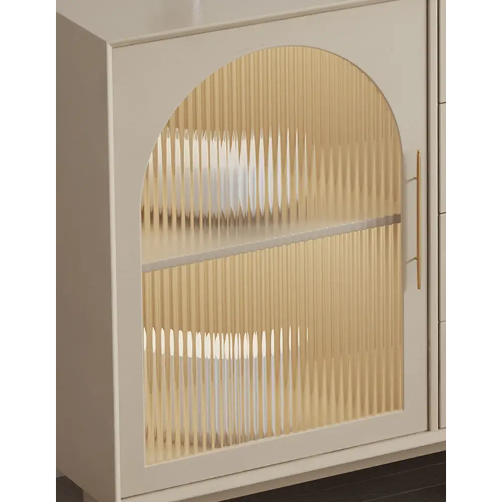 Clear Single Door Sideboard, Four Layers｜ DC Concept