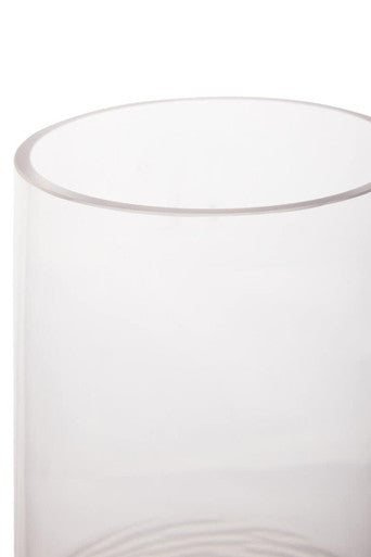 Caila Small Textured Ombre Glass Vase