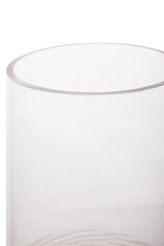 Caila Small Textured Ombre Glass Vase