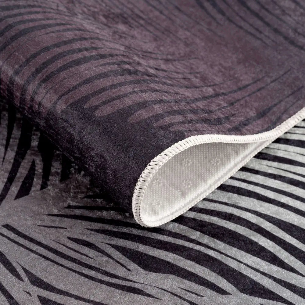 Caimas Collection Washable Rugs in Grey | 2986 - 80X150 cm - Rugs