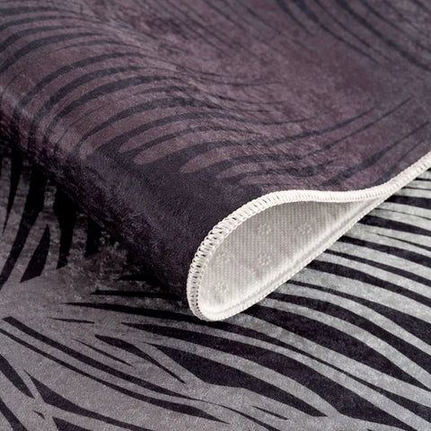 Caimas Collection Washable Rugs in Grey | 2986 - 80X150 cm - Rugs