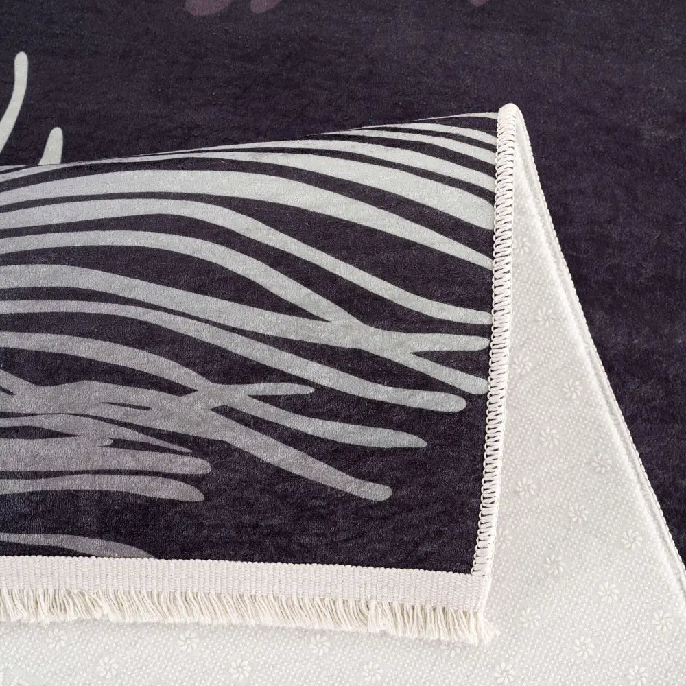 Caimas Collection Washable Rugs in Grey | 2986 - 80X150 cm - Rugs