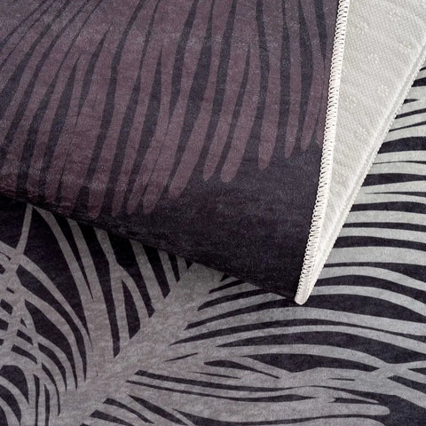 Caimas Collection Washable Rugs in Grey | 2986 - 80X150 cm - Rugs