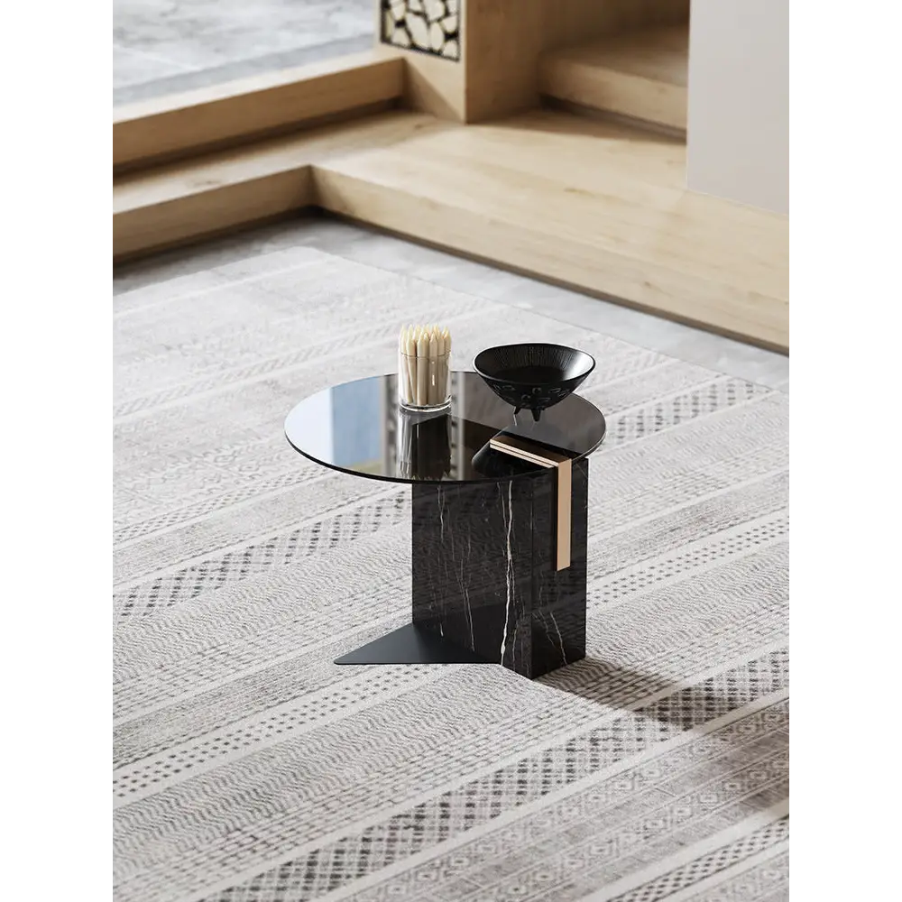 Caldwell Coffee Table Set Marble