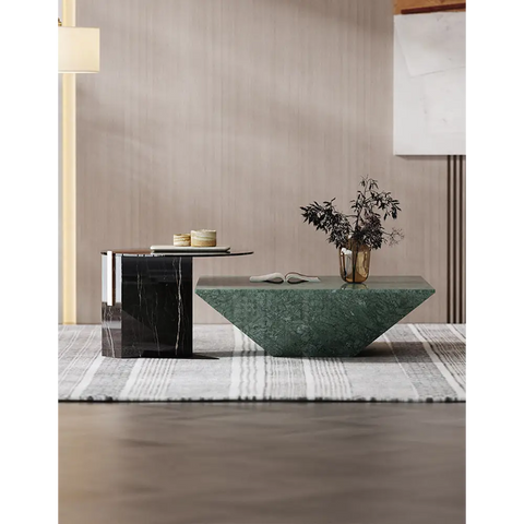 Caldwell Coffee Table Set Marble