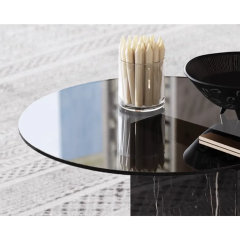 Caldwell Coffee Table Set Marble