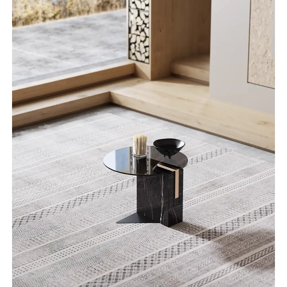 Caldwell Coffee Table Set Marble