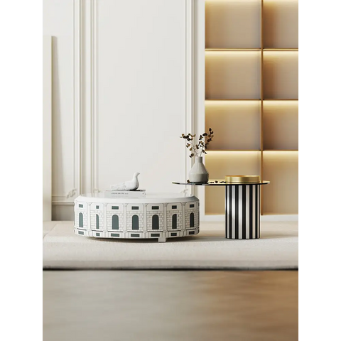 Calloway Nesting Coffee Table Set 3 Tables