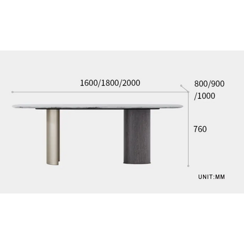 Cameron Dining Table Marble