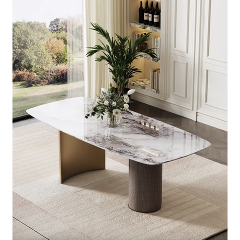 Cameron Dining Table Marble