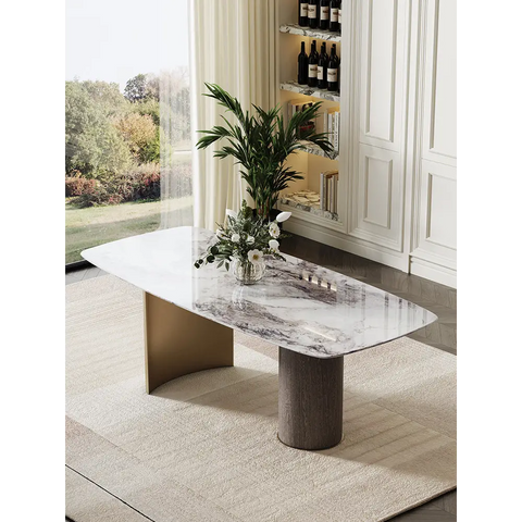 Cameron Dining Table Marble