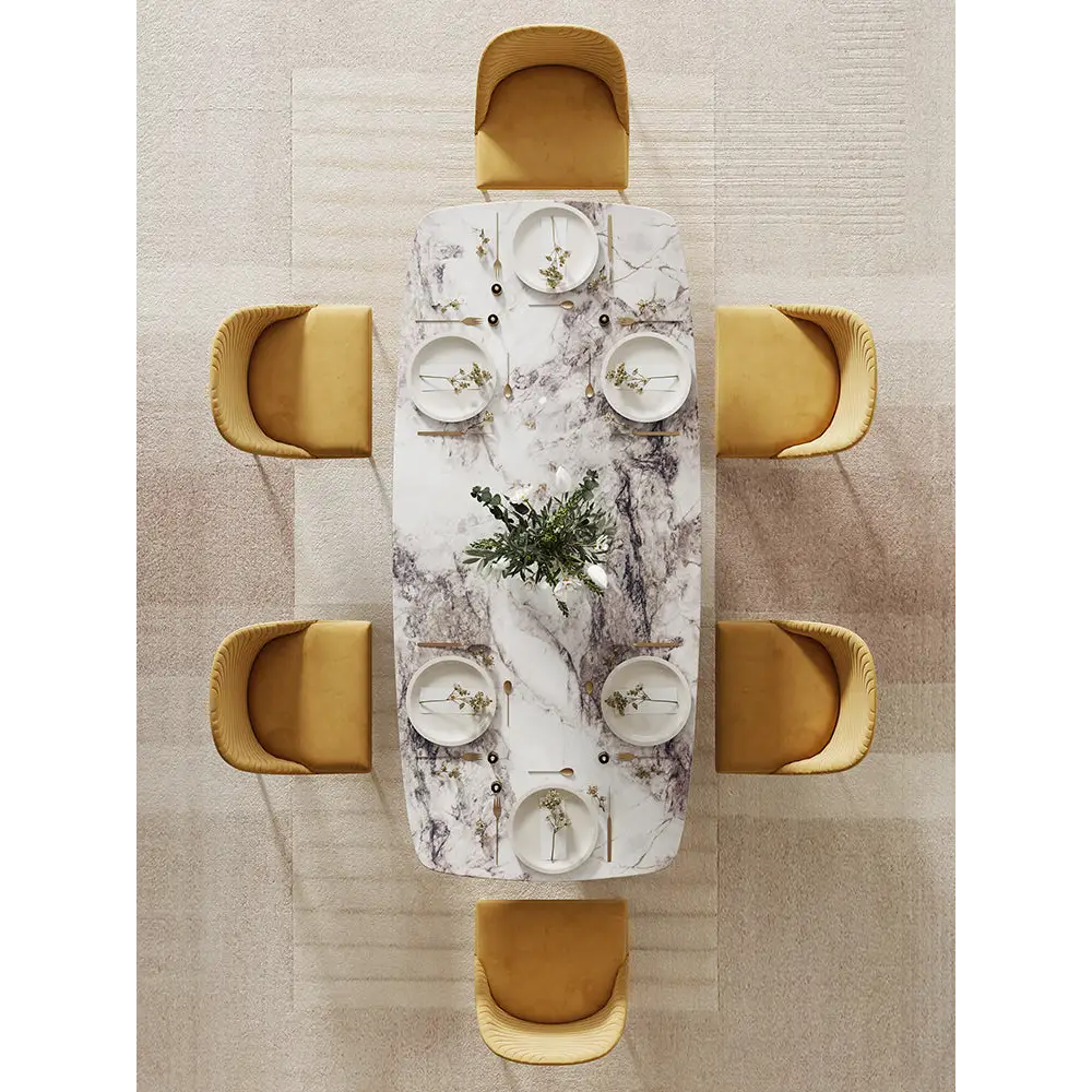 Cameron Dining Table Marble