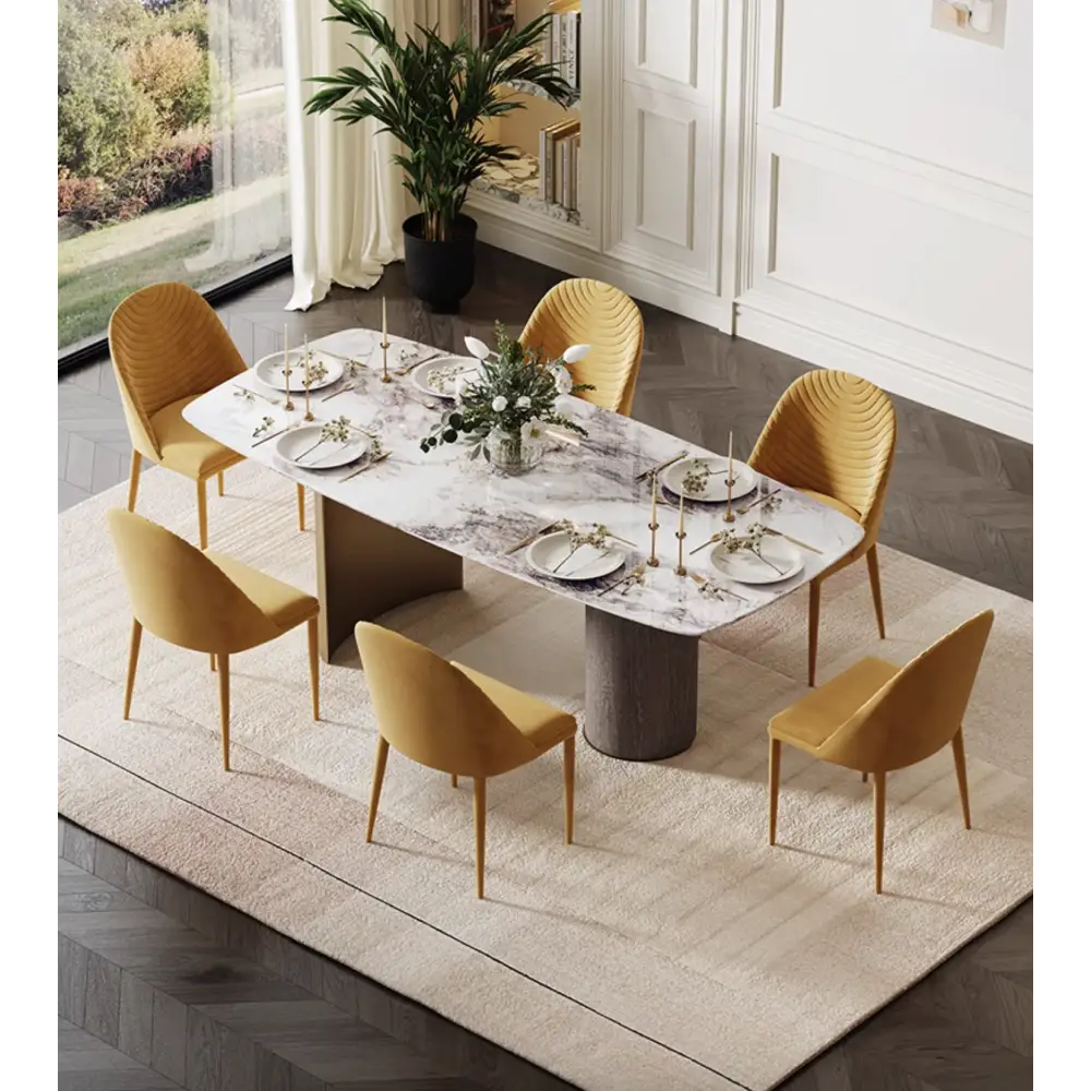 Cameron Dining Table Marble