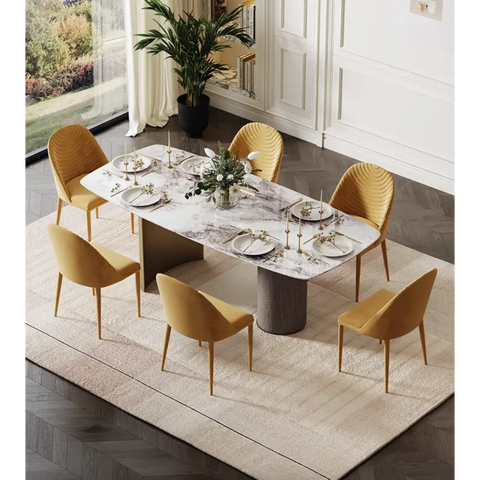 Cameron Dining Table Marble