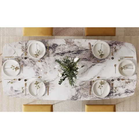 Cameron Dining Table Marble