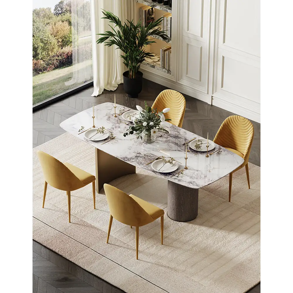 Cameron Dining Table Marble