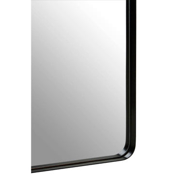 Candi matt black square wall mirror with sleek black frame and modern matt black square design for stylish decor
